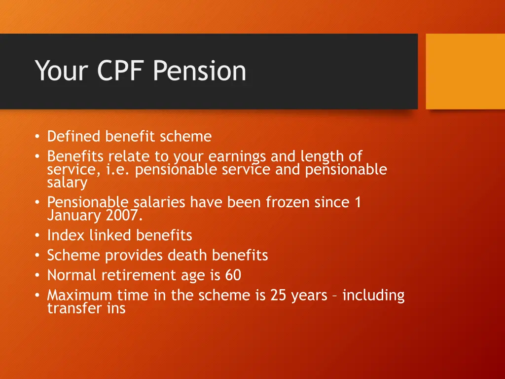 your cpf pension