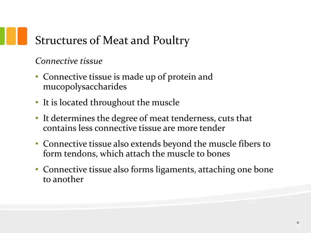 structures of meat and poultry 2