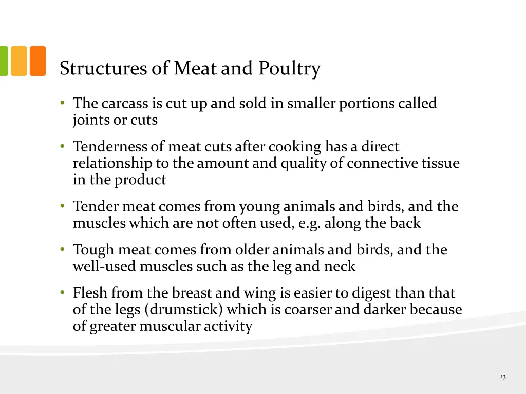 structures of meat and poultry 4