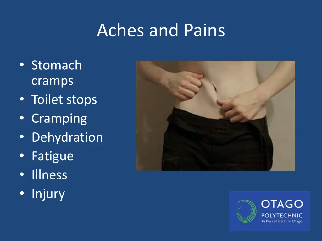 aches and pains