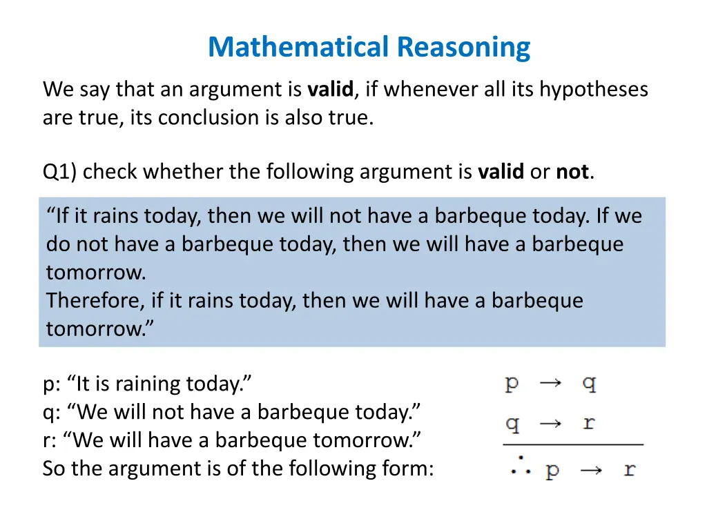 mathematical reasoning 2