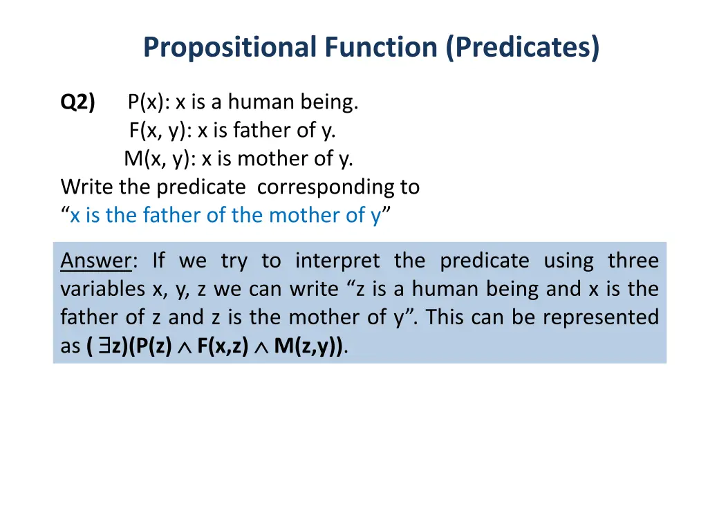 propositional function predicates 5