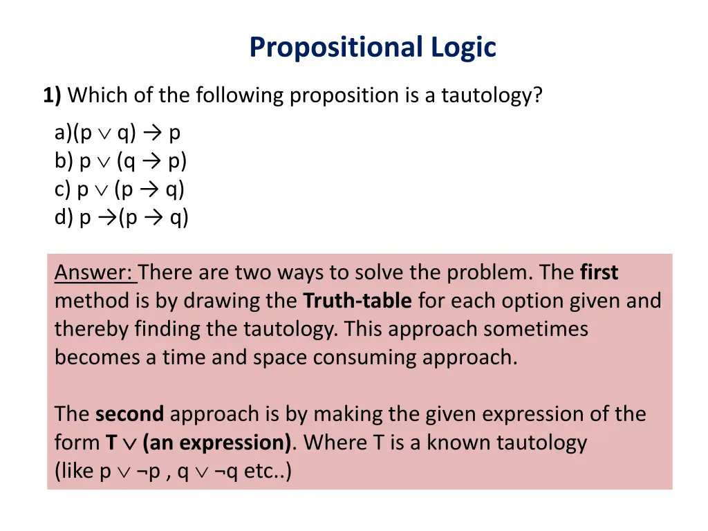 propositional logic 11