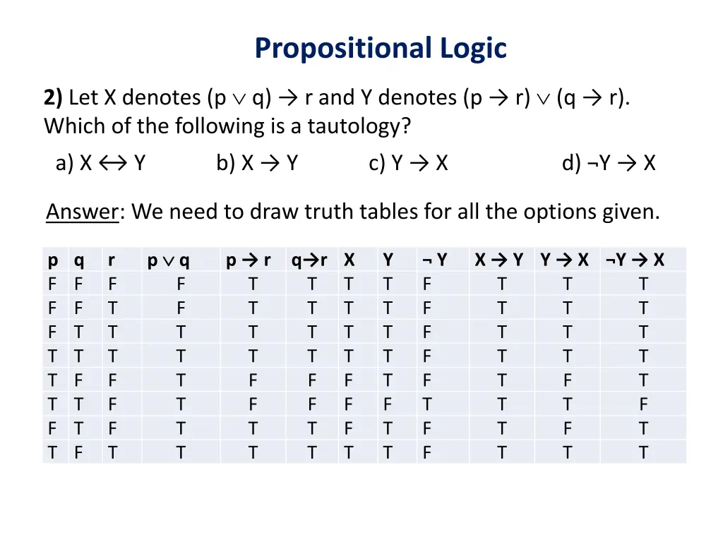 propositional logic 13