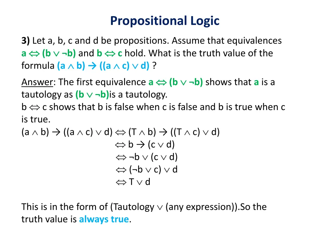 propositional logic 14