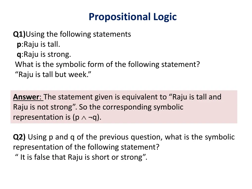 propositional logic 6