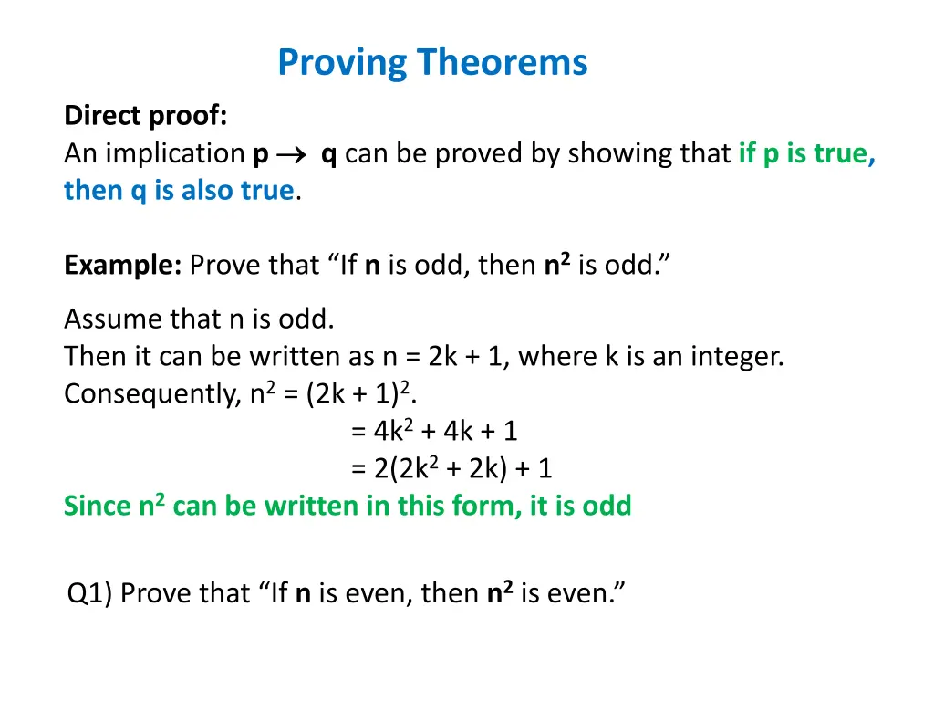 proving theorems