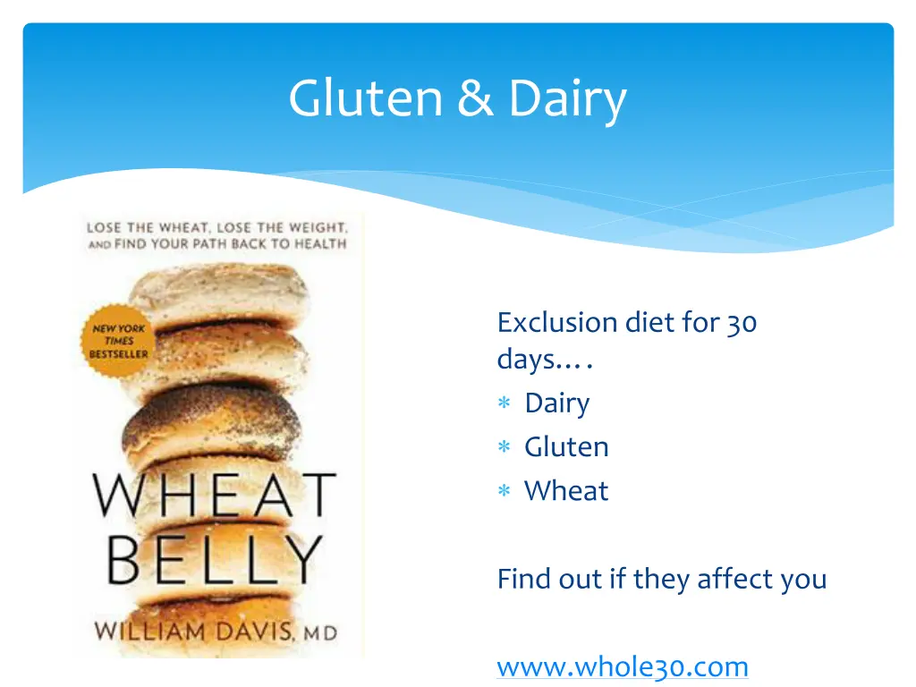 gluten dairy