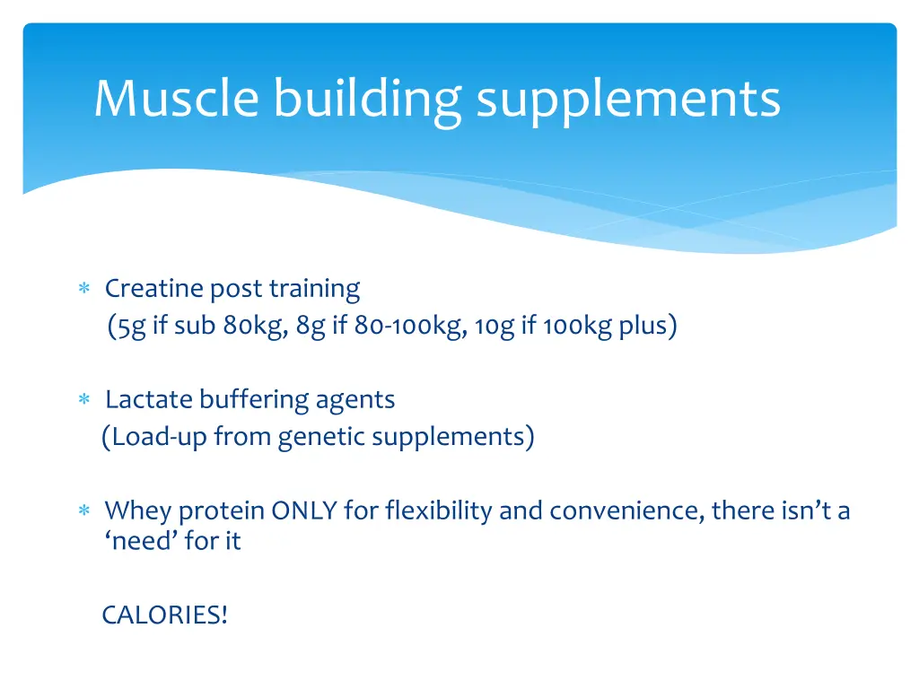 muscle building supplements