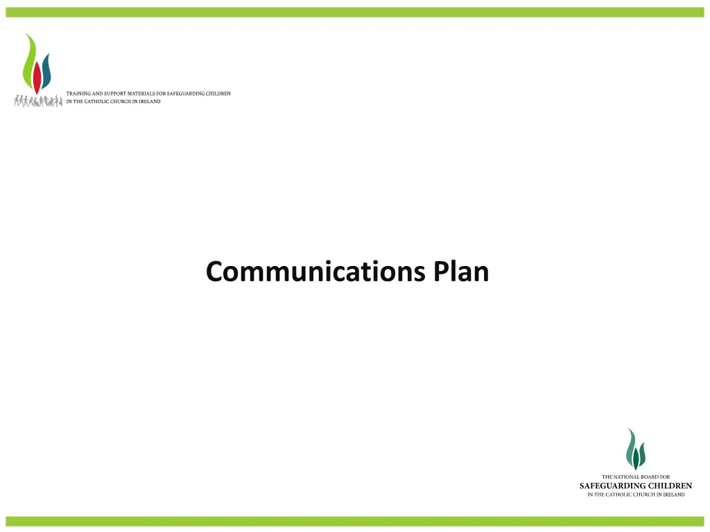 communications plan