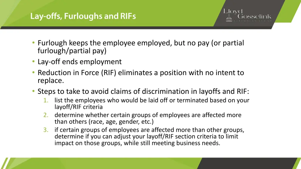 furlough keeps the employee employed