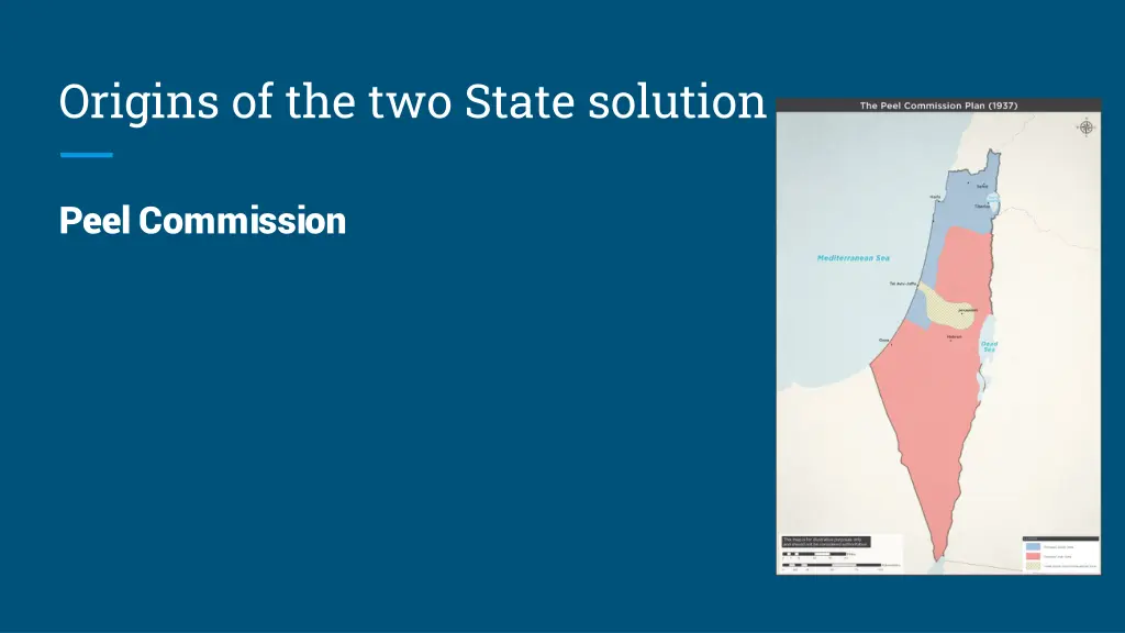 origins of the two state solution