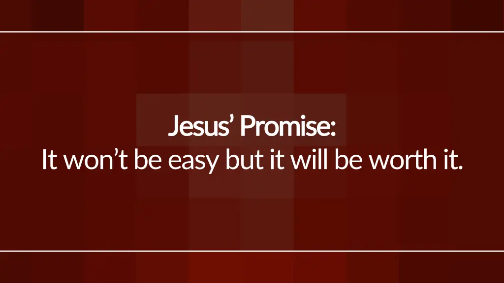 jesus promise jesus promise