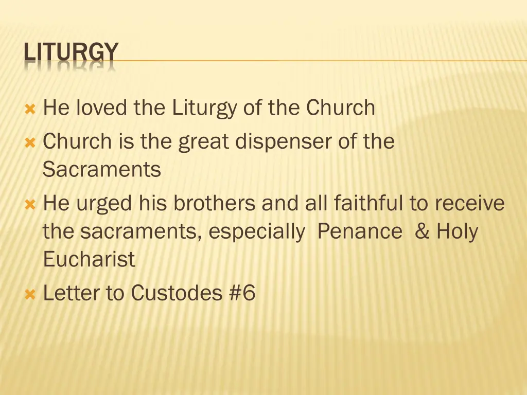 liturgy