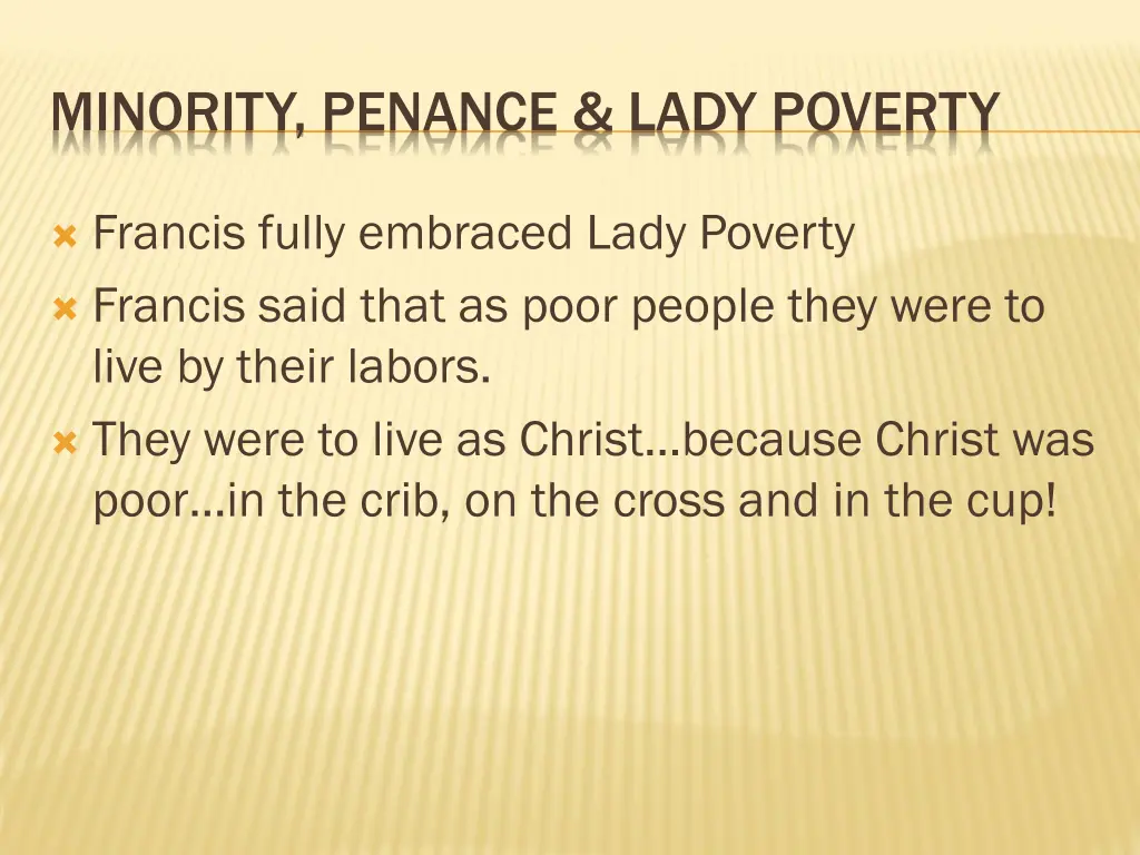 minority penance lady poverty 3