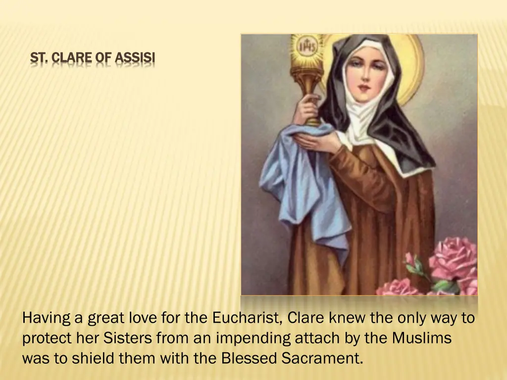 st clare of assisi st clare of assisi