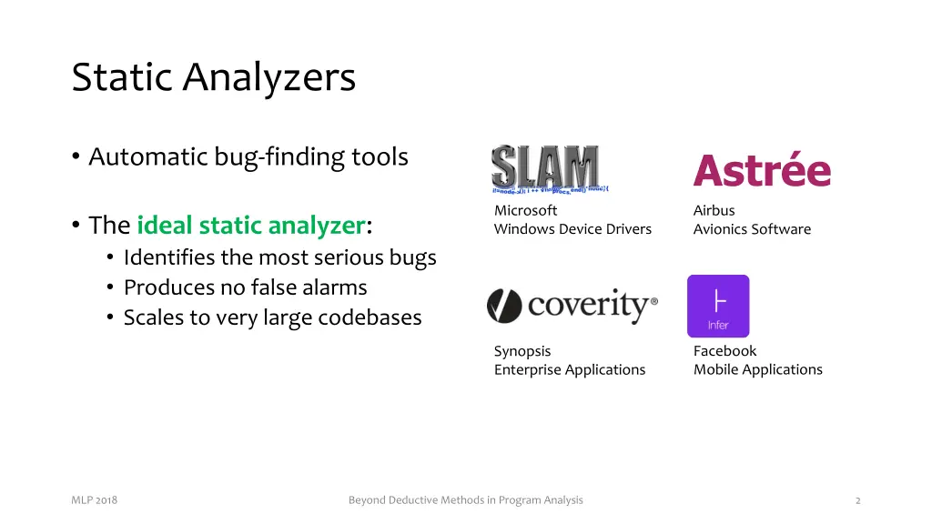 static analyzers