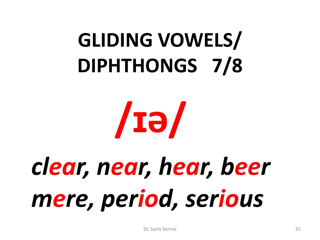 gliding vowels diphthongs 7 8