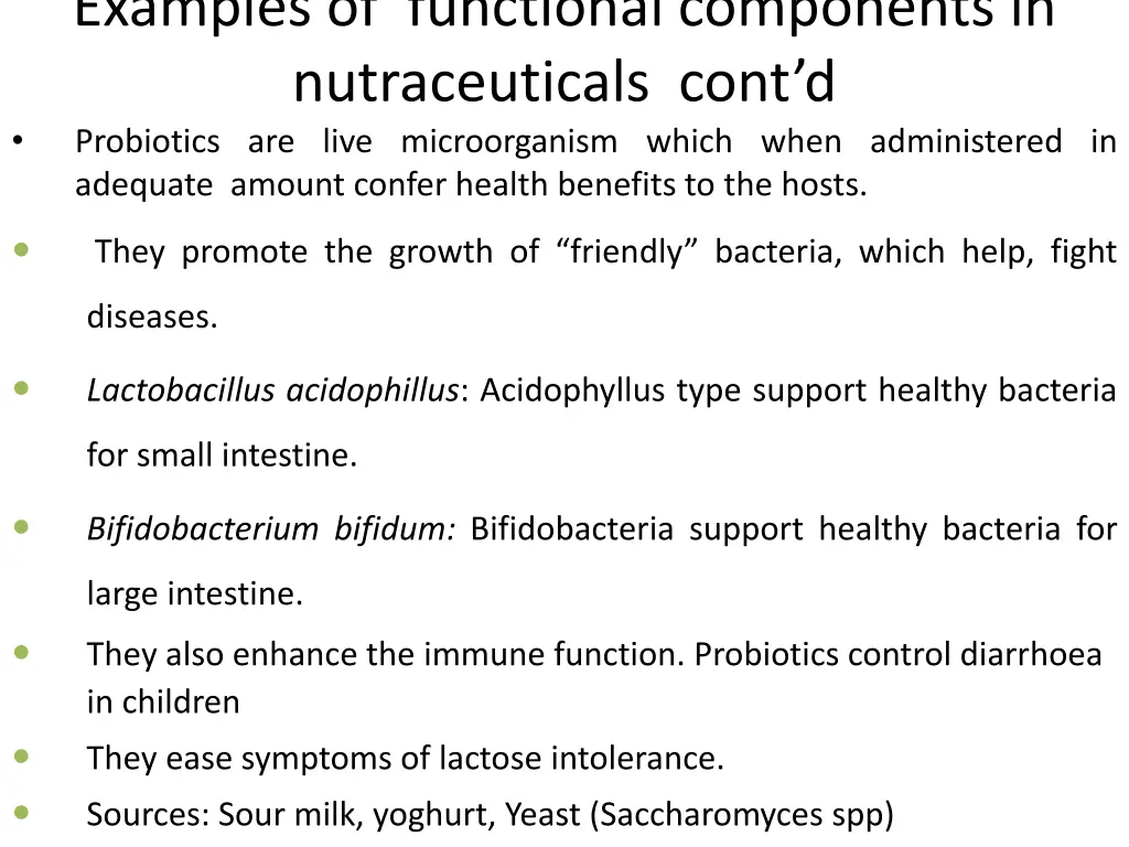 examples of functional components 2