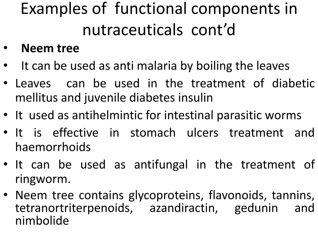 examples of functional components 6