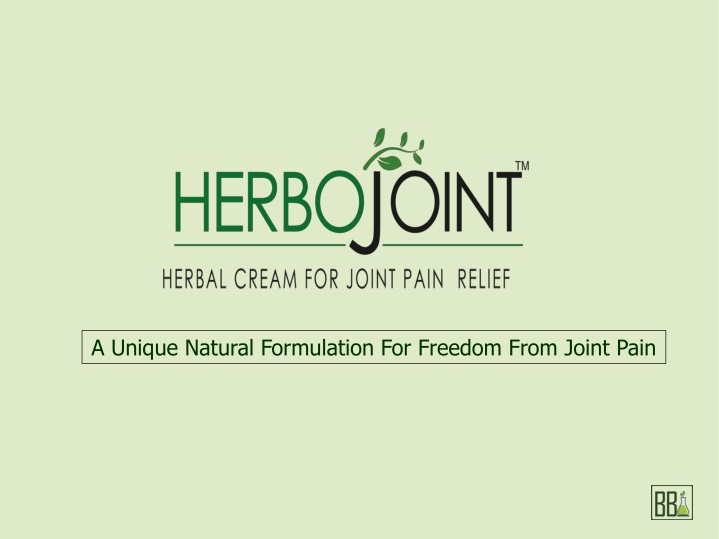 a unique natural formulation for freedom from