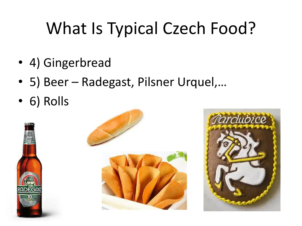 what is typical czech food