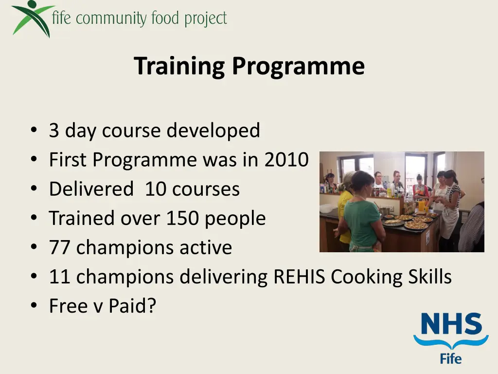 training programme