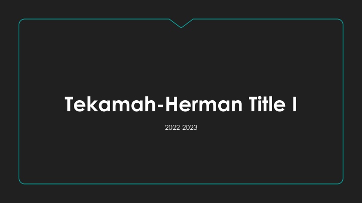 tekamah herman title i