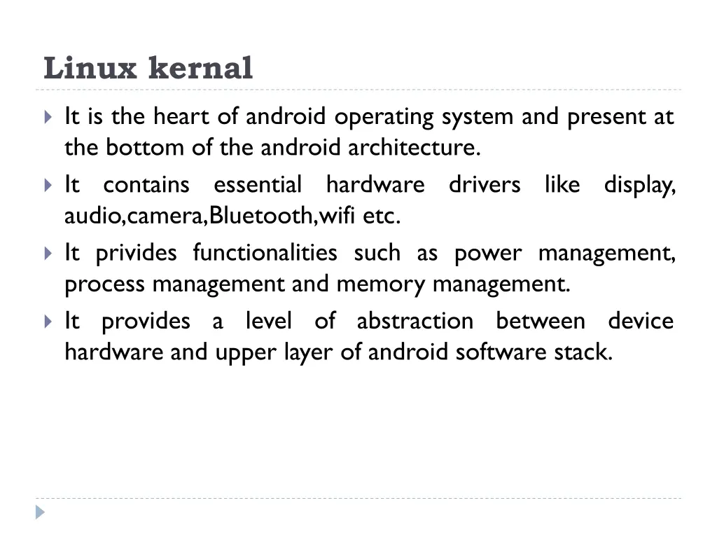 linux kernal