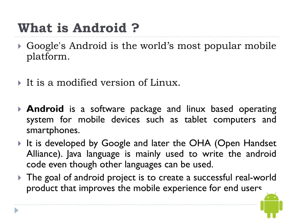 what is android