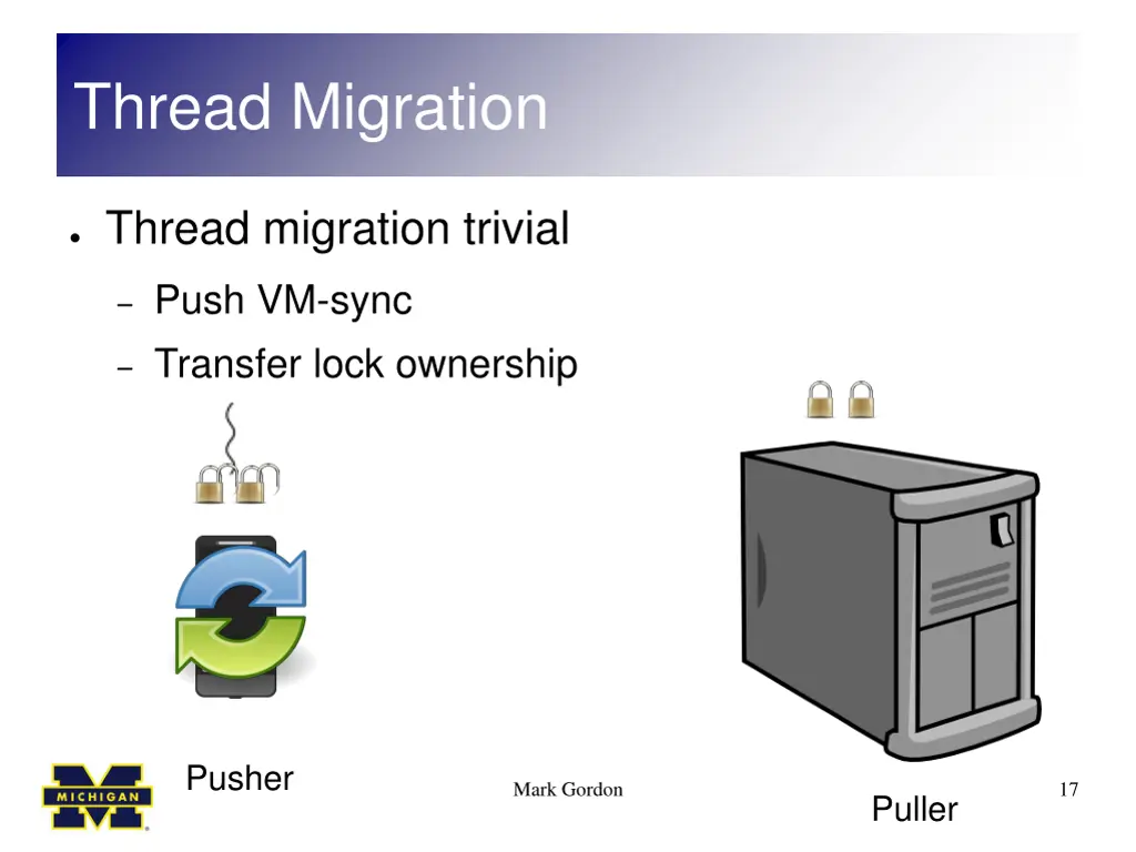 thread migration