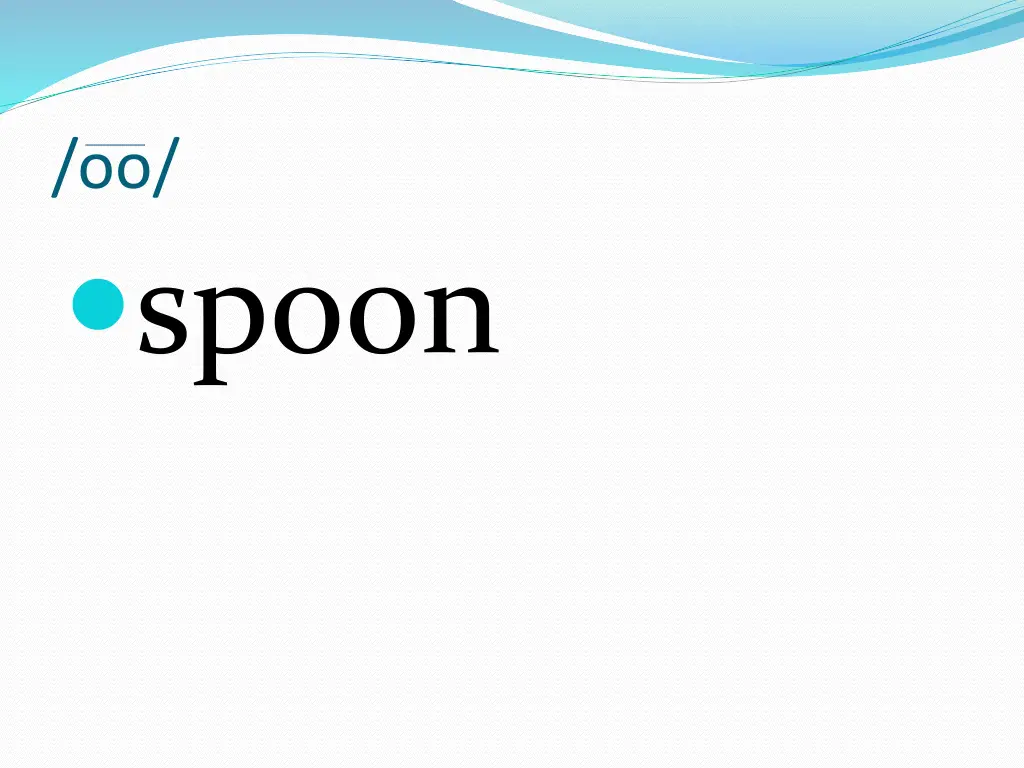 oo spoon