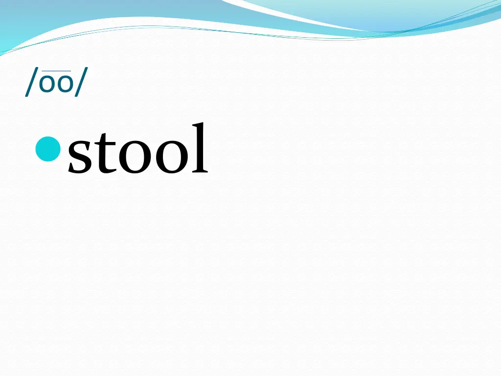 oo stool