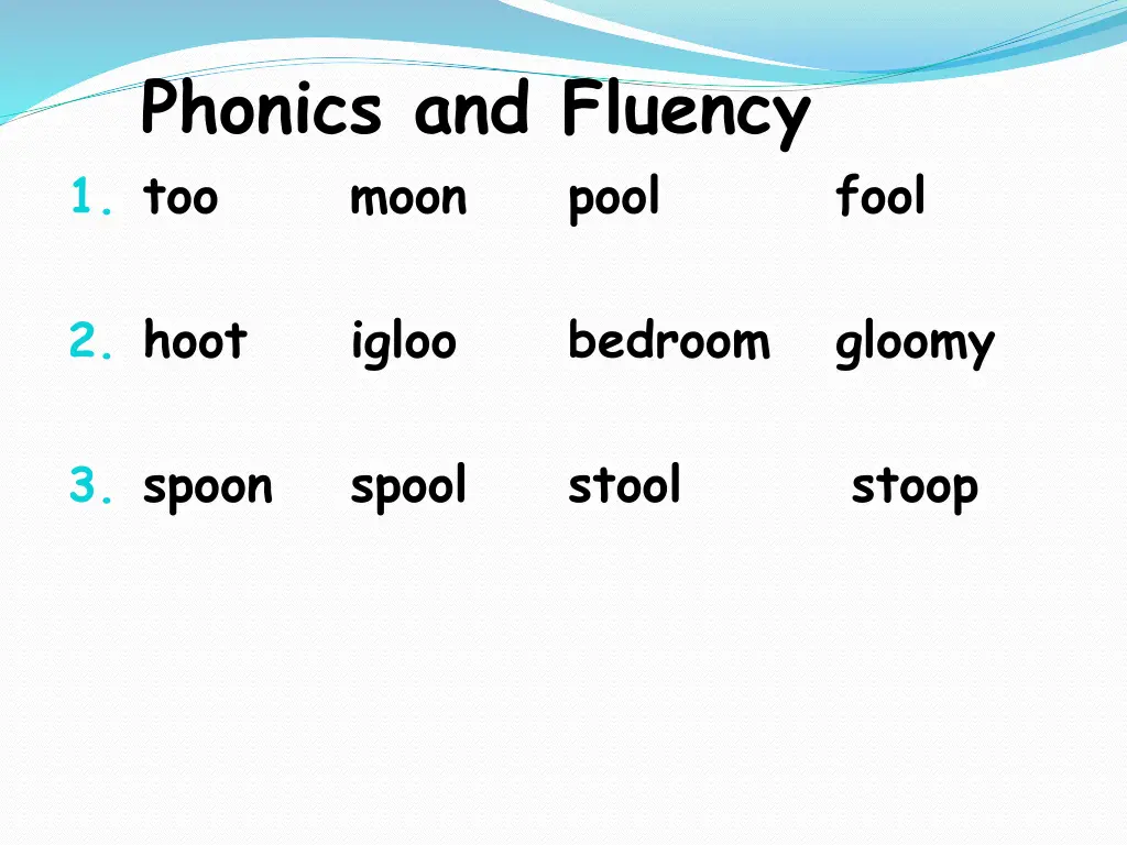 phonics and fluency 1 too moon