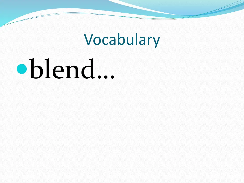 vocabulary 5