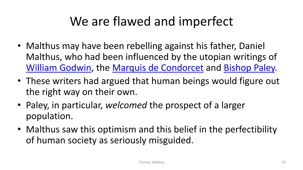 we are flawed and imperfect