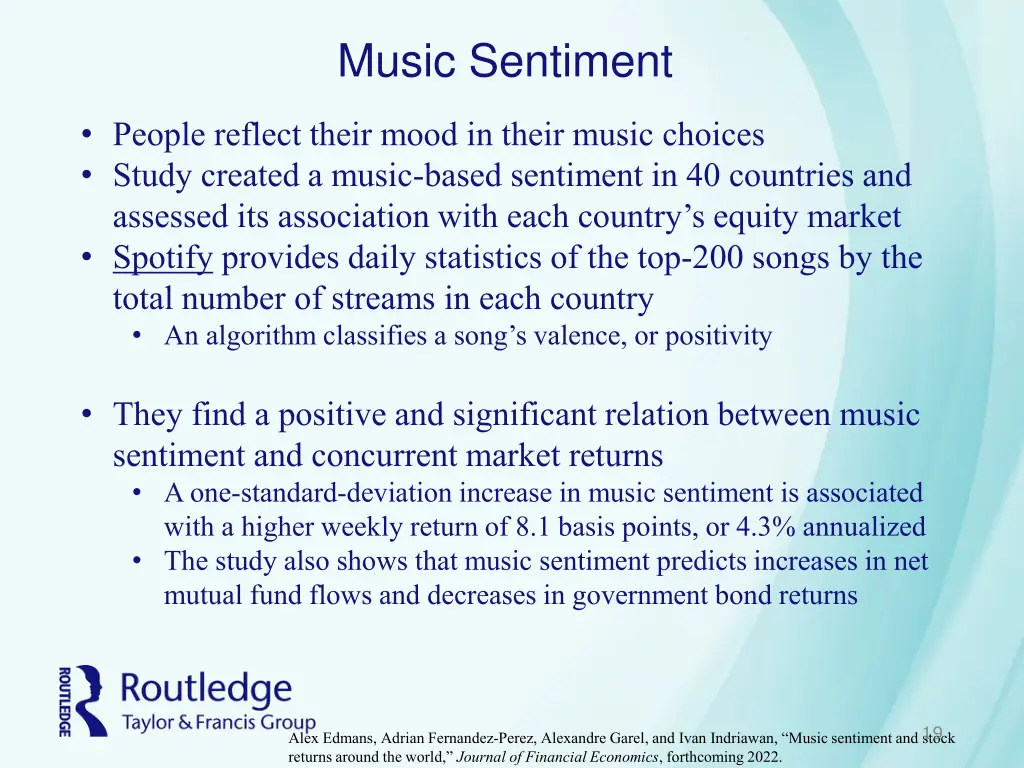 music sentiment