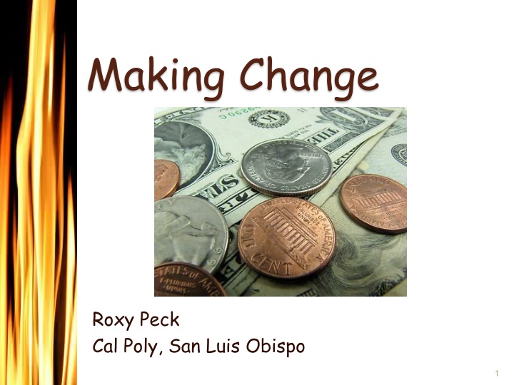 making change