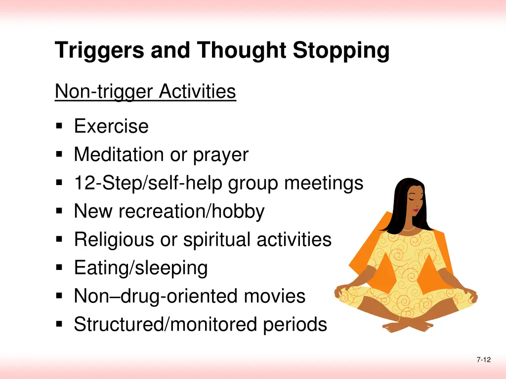 triggers and thought stopping 8