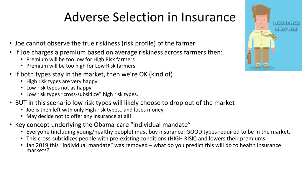 adverse selection in insurance