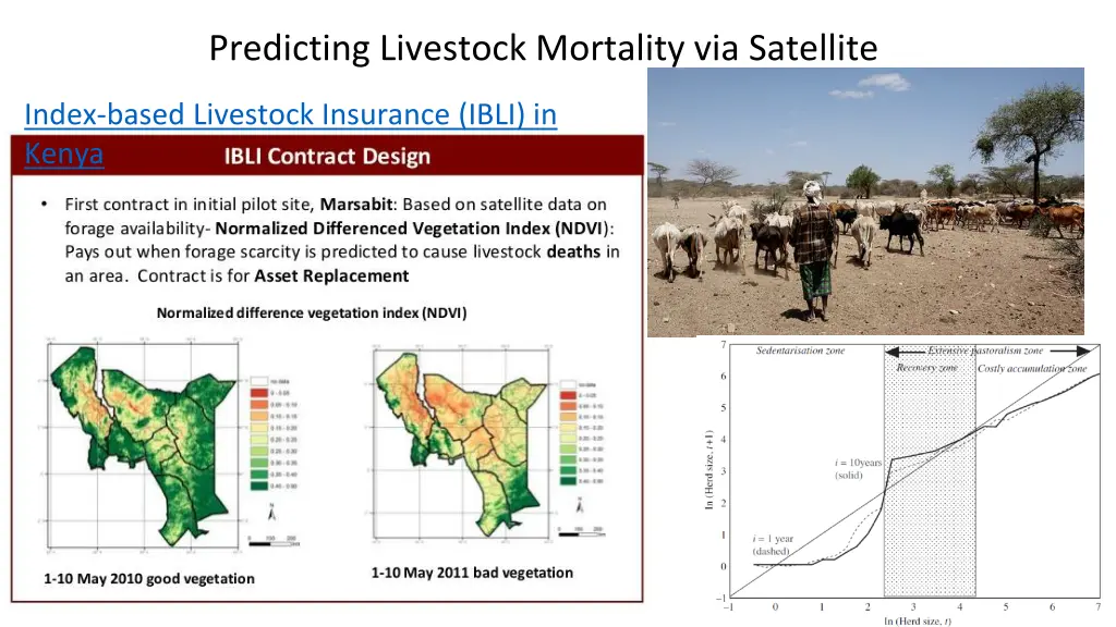 predicting livestock mortality via satellite