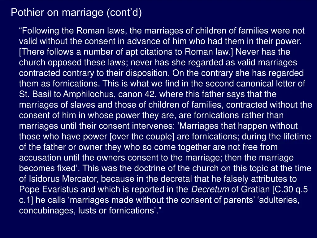 pothier on marriage cont d 5