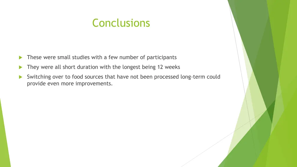 conclusions 1