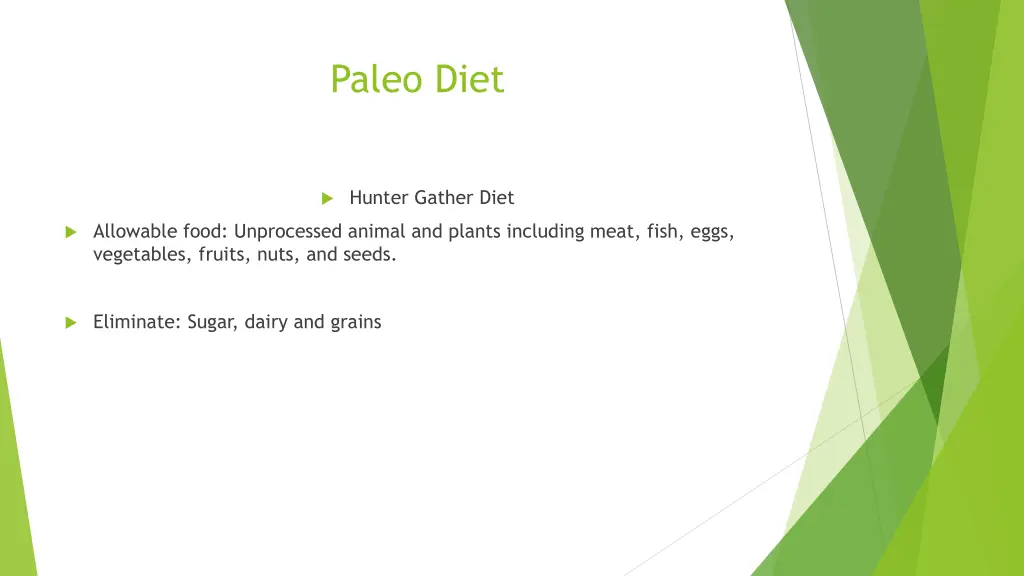 paleo diet