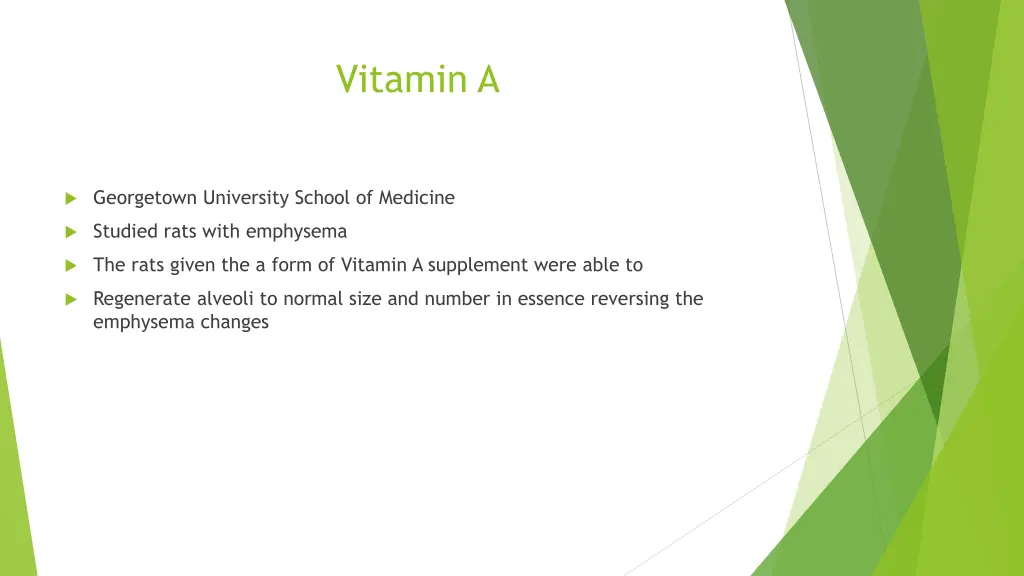 vitamin a