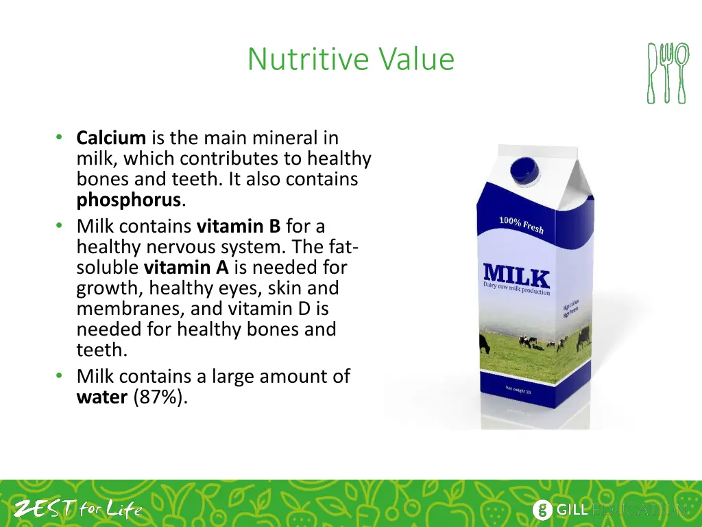 nutritive value 1