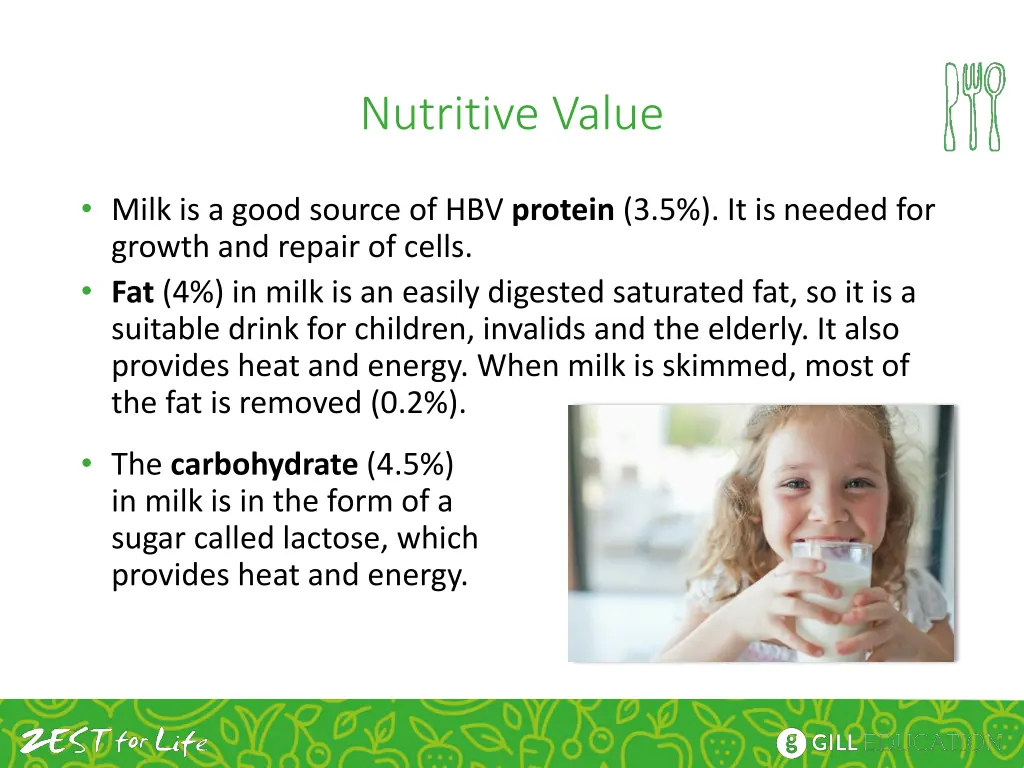 nutritive value