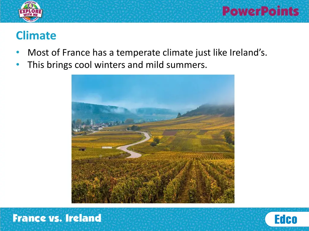 climate most of france has a temperate climate