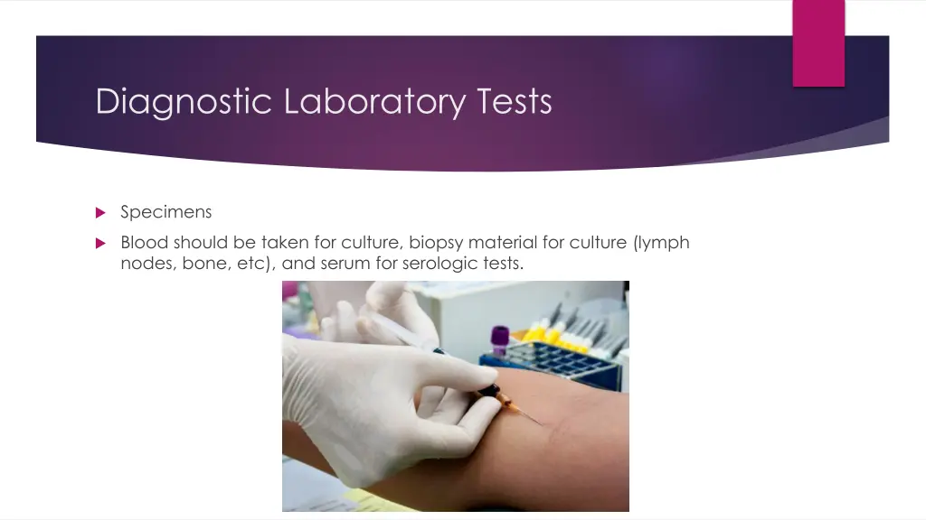 diagnostic laboratory tests