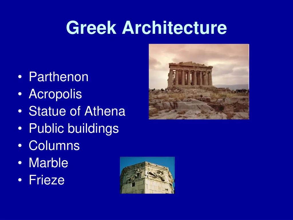 greek architecture